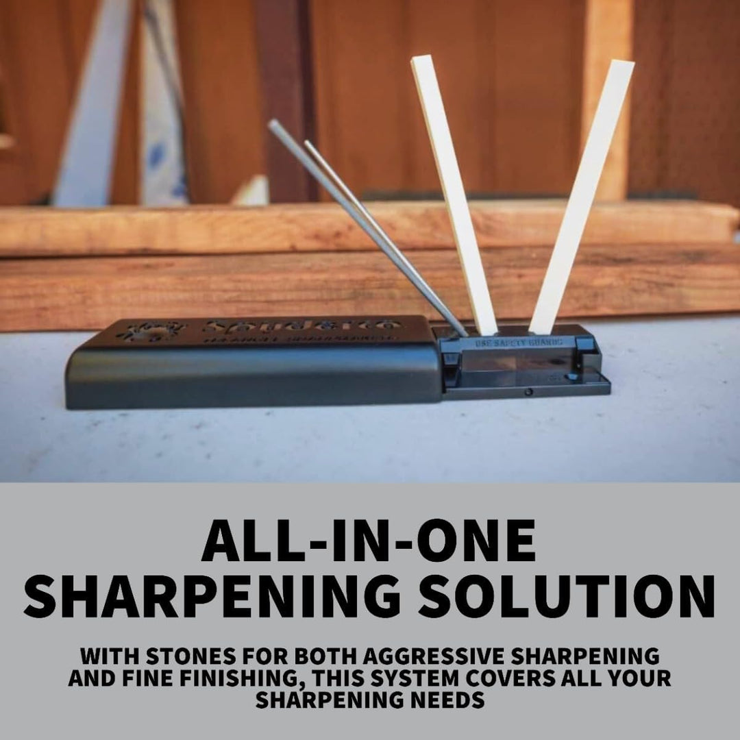 Spyderco Tri-Angle Sharpmaker 09SP204 - Erstklassiges Schärf-Set für jedes