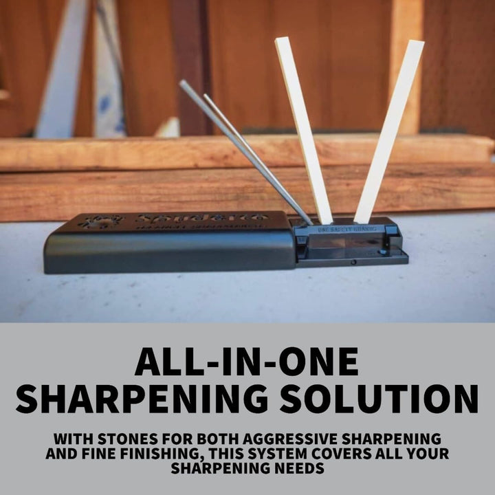 Spyderco Tri-Angle Sharpmaker 09SP204 - Erstklassiges Schärf-Set für jedes