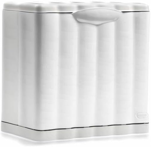Stefanplast "Amica Eco Platz Bin, weiss, 20 Liter, Weiss