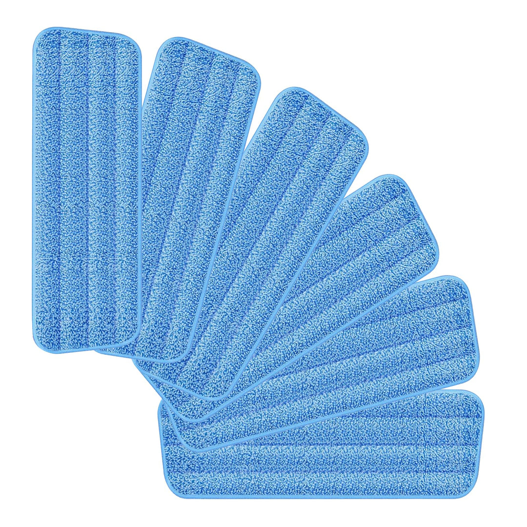 Ersatzpads für Enigma S1 Sprühwischer, 6er-Pack Tiefenreinigungs-Pads, waschbare Mikrofaser-Wischbez