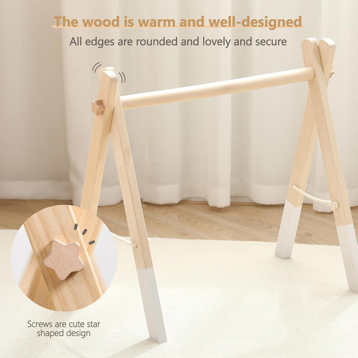 Promise Babe Spielbogen Baby Holz Baby Gym Holz Baby Spielbogen Neugeborenen Spielzeug Spielbogen Ac