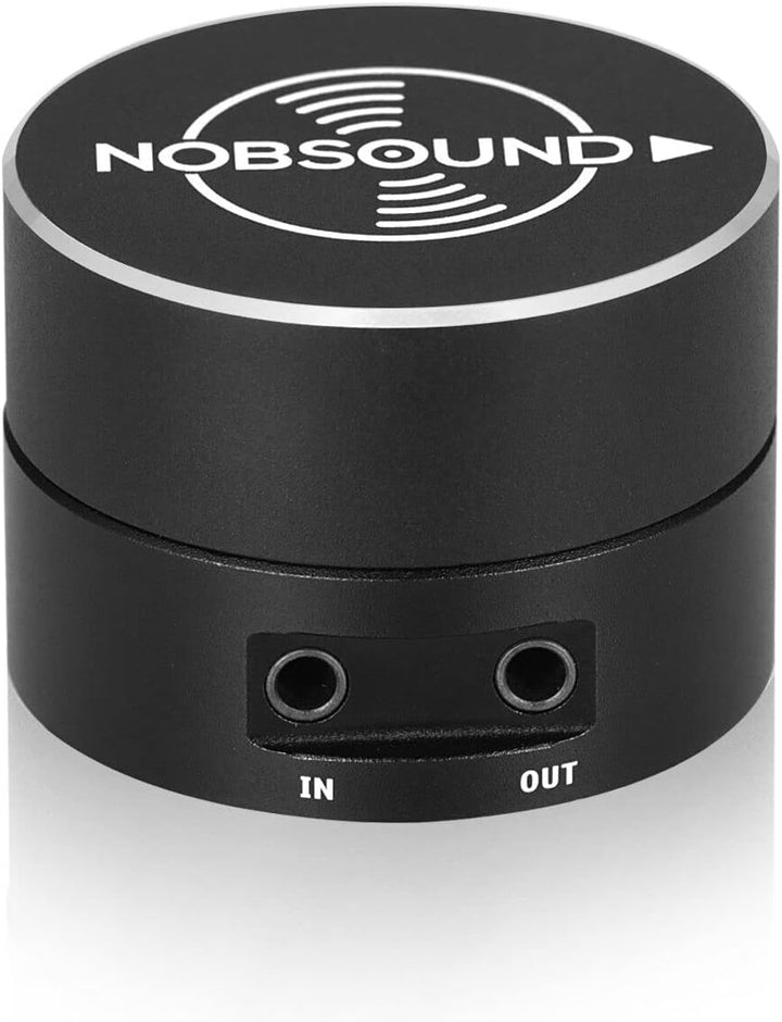 Nobsound Mini 3.5 mm Volume Control Button Speaker Audio Adjuster Box for PC/Amplifier 3.5mm AUX Pre