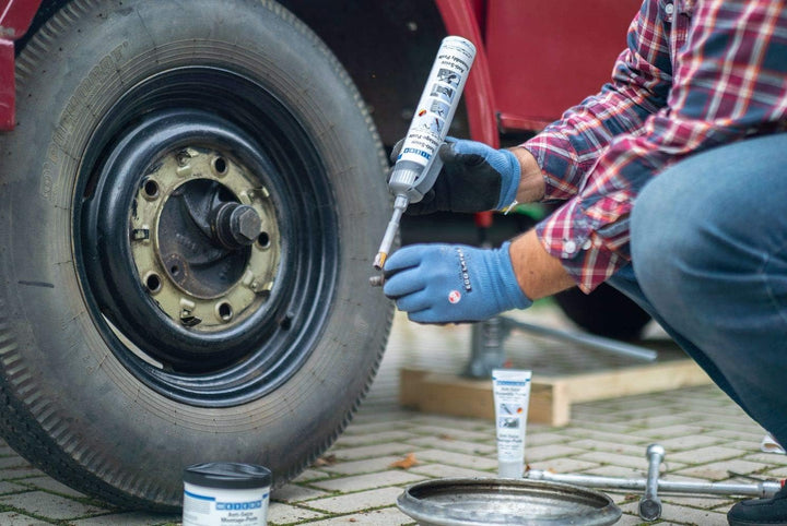 WEICON Anti-Seize Montagepaste 450 g hitzebeständiger Schutz gegen Korrosion, Festfressen und Versch