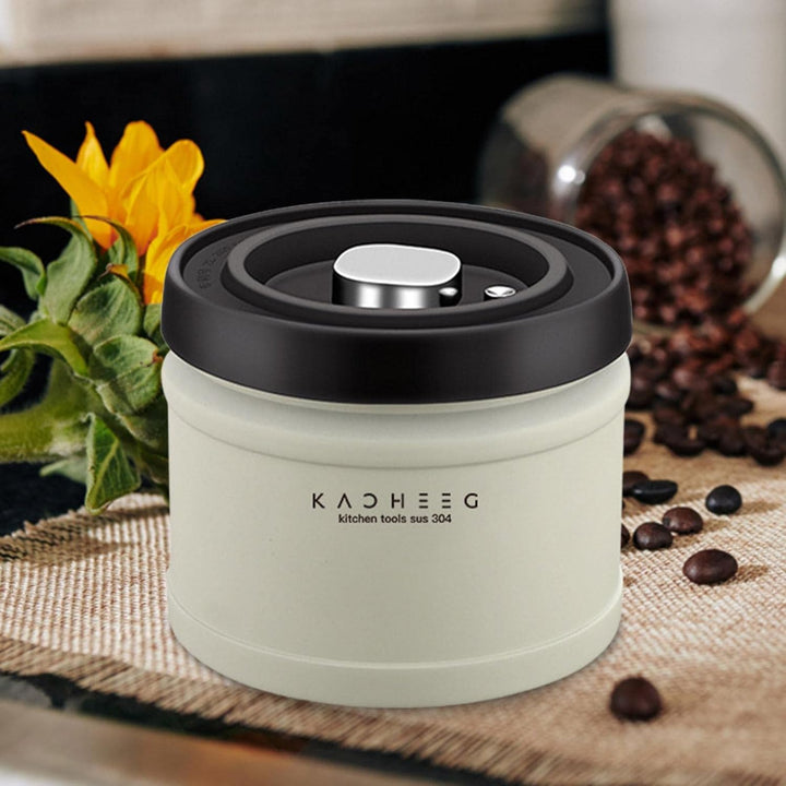 Vakuum-Aufbewahrung von Kaffee, Behälter mit Leerpumpe, Behälter für Vakuumbehälter für Kaffeebohnen