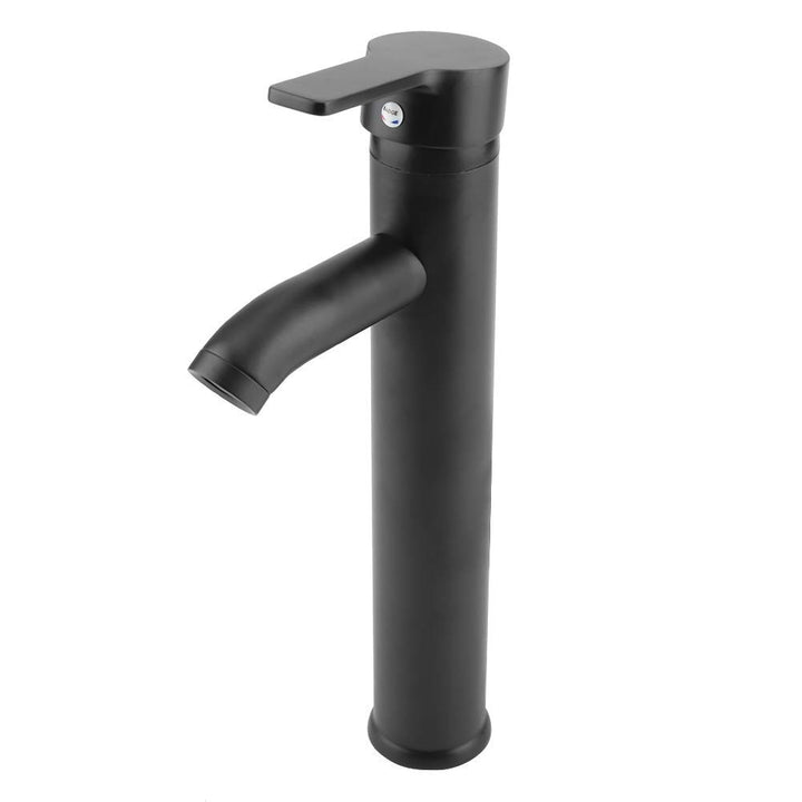 Fdit Edelstahl Wasserhahn, Hot Cold Basin Mixer Wasserhahn Waschbecken Wasserhahn für Badezimmer Toi
