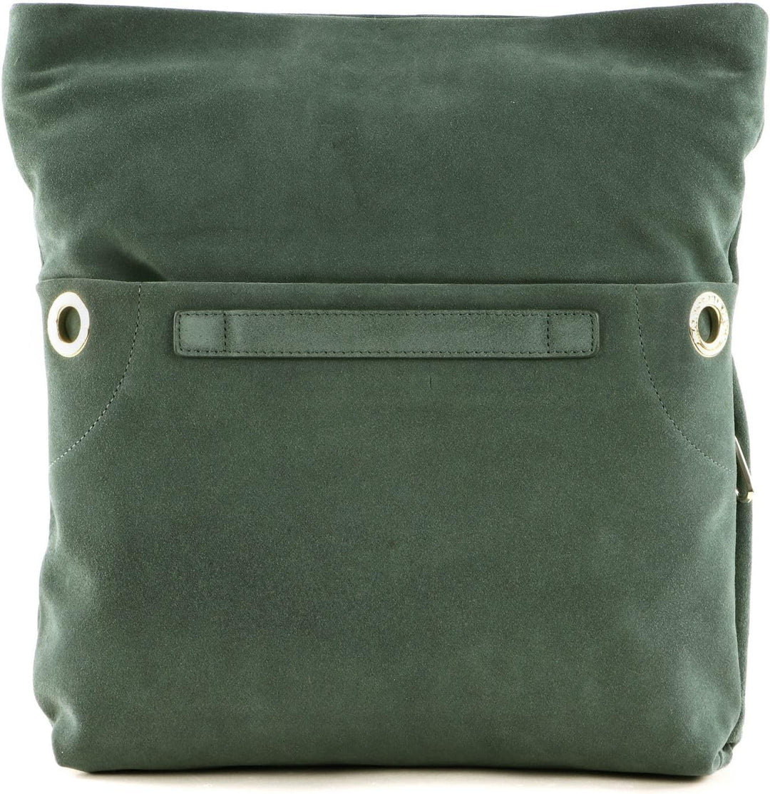 Mandarina Duck Damen Mellow Velvet Umhängetasche, 32x33x5 (L x H x W) Balsamic Green, Balsamic Green