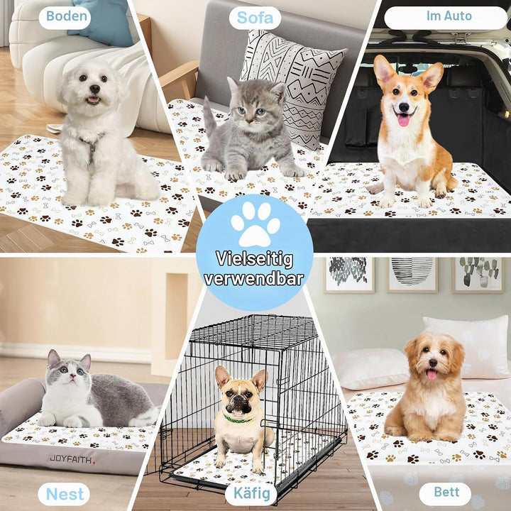 Kühlmatte für Hunde und Katzen, Selbstkühlende Hundematte mit Ungiftigem Gel, kühle Unterlage für Ha