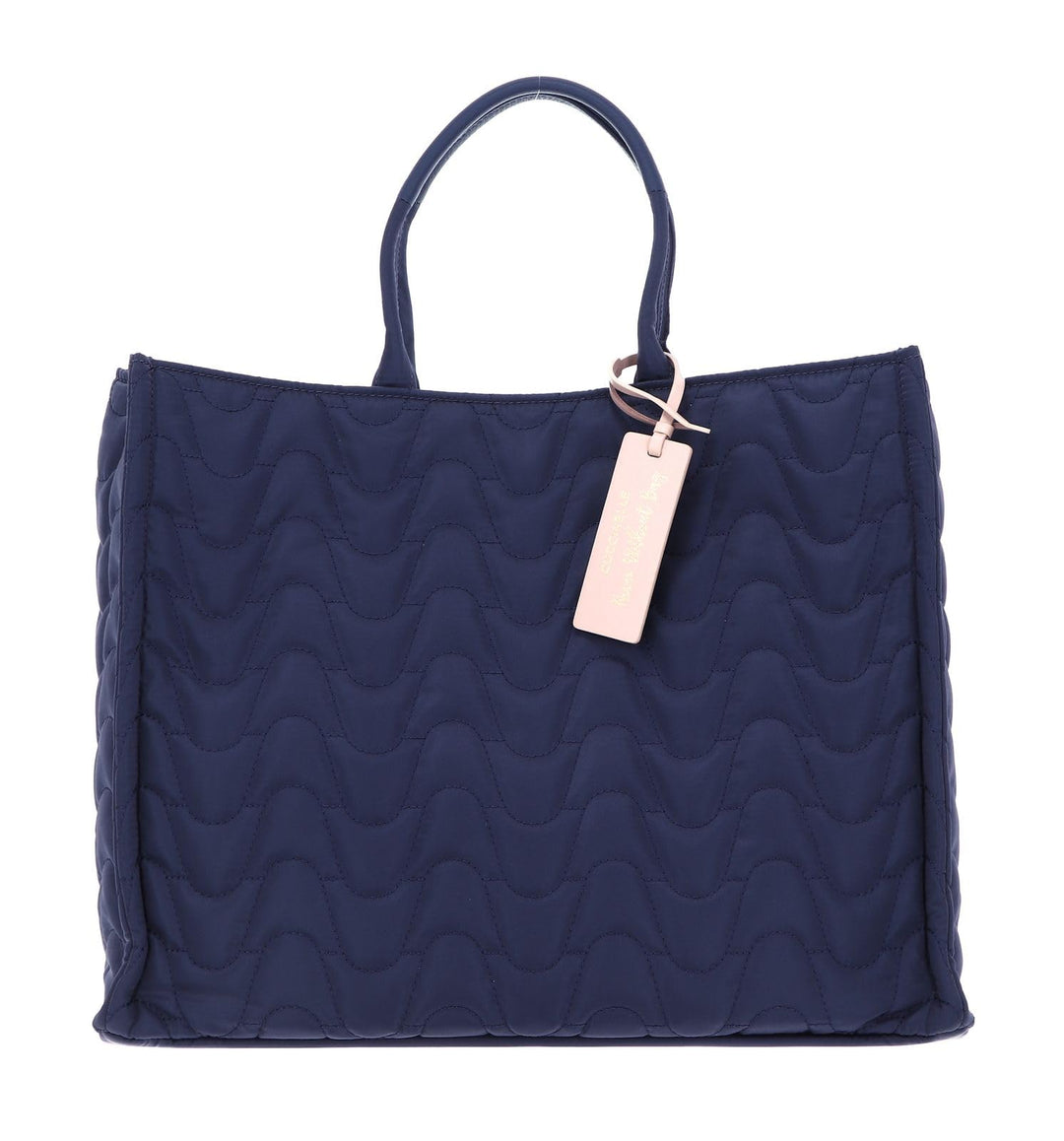 Coccinelle Never Without Bag Nylon Matelasse Handbag Mirtillo/Mirtil