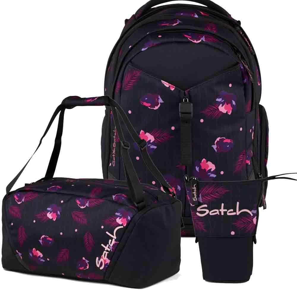 Satch Match Pencil Slider Edition Schulrucksack Set 3tlg. inkl. Sporttasche Mystic Nights, Mystic Ni