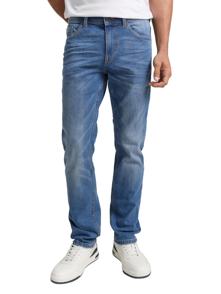 TOM TAILOR Herren Josh Regular Slim Jeans 36W / 36L 10119 - Used Mid Stone Blue Denim, 36W / 36L 101