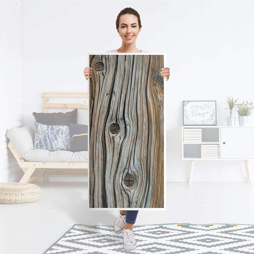 Kühlschrank Sticker I Dekoraufkleber für Kühlschranktür - Aufkleber Folie abwaschbar I Klebefolie Kü