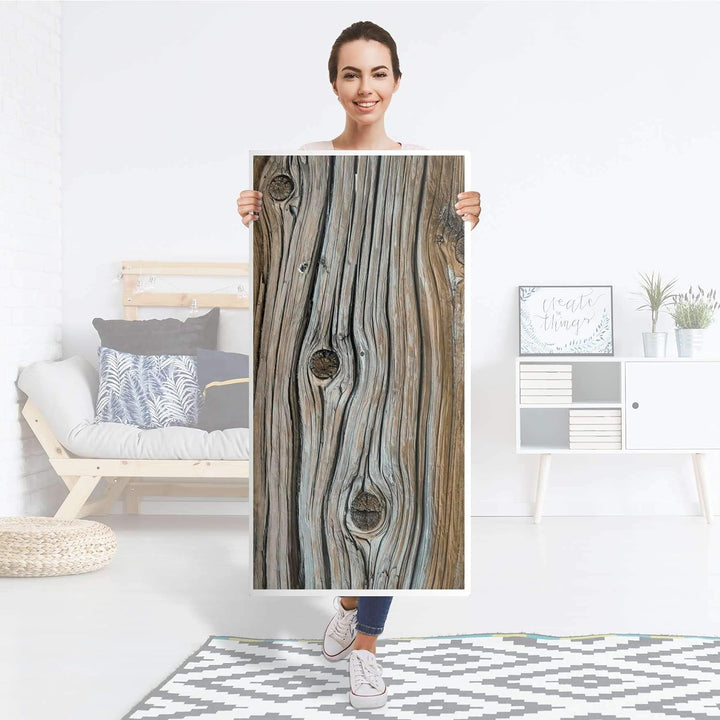 Kühlschrank Sticker I Dekoraufkleber für Kühlschranktür - Aufkleber Folie abwaschbar I Klebefolie Kü