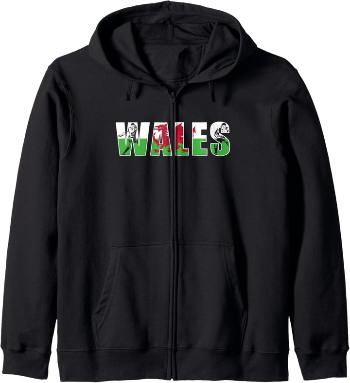 Wales Rugby Kapuzenjacke