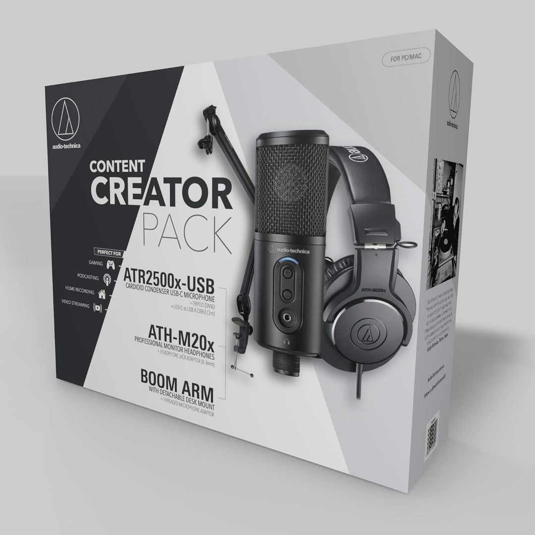 Audio-Technica Creator Pack Schwarz