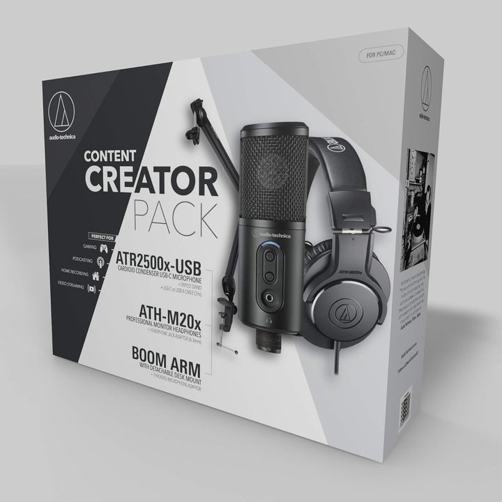 Audio-Technica Creator Pack Schwarz