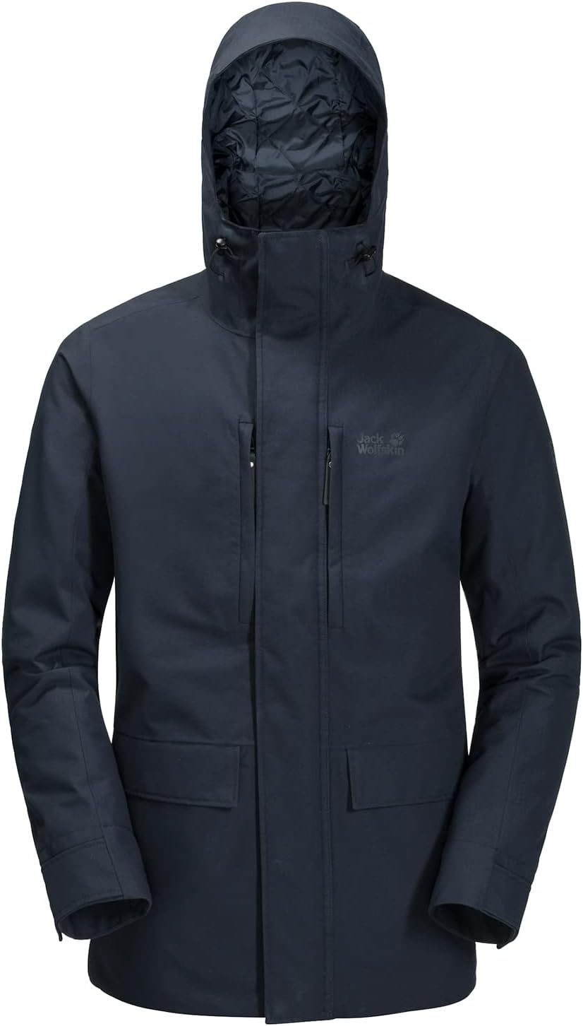 Jack Wolfskin Herren West Coast Jacket Wetterschutzjacke XL night blue, XL night blue