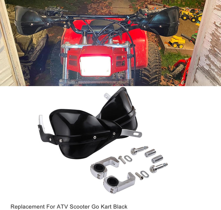 GOOFIT 7/8 '' Motorrad Handbürste Lenkerschutz Guards Handguard Handleba Ersatz für ATV Roller Go Ka