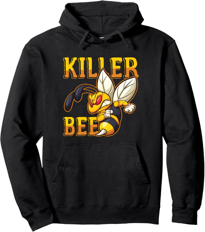 Awesome Killer Bee Hornet Yellowjacket Honeybee Lover Pullover Hoodie