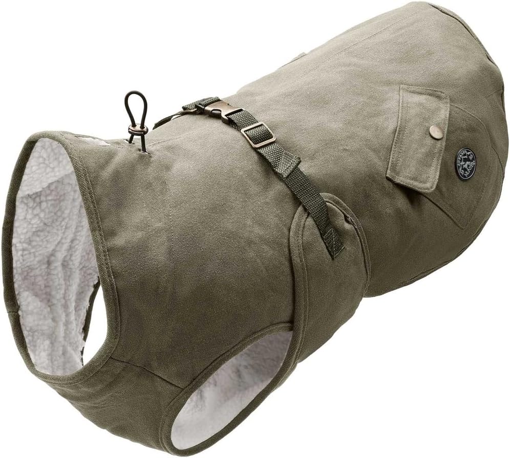 HUNTER UPPSALA TREND Hundemantel, Parker, mit Baumwolle, gefüttert, 35, khaki khaki 35, khaki 35