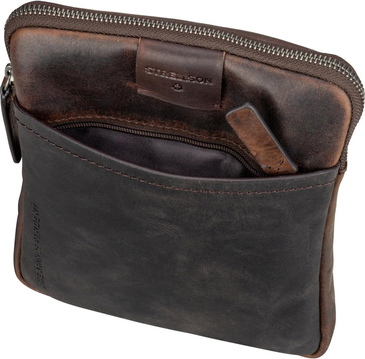 Strellson 4010003243 702 - Brick Lane Marcus Shoulderbag xsvz1 darkbrown Dark Brown, Dark Brown