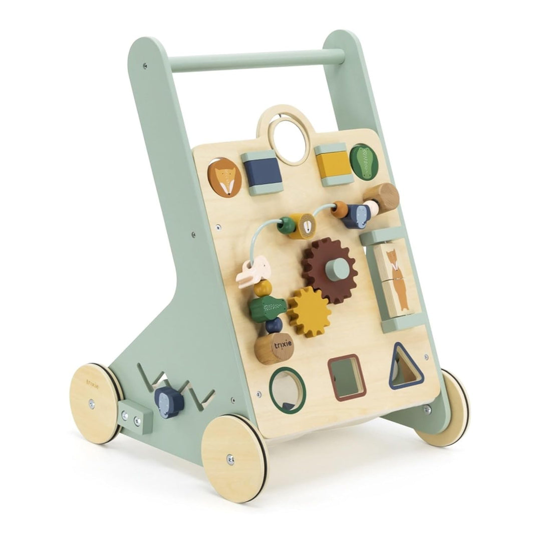 Trixie Houten Dieren Activiteiten duw- en loopwagen