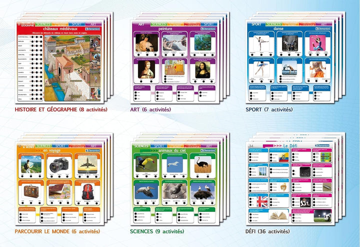 Clementoni – 62338-défi der Kenntnisse Master-jeu lehrreich