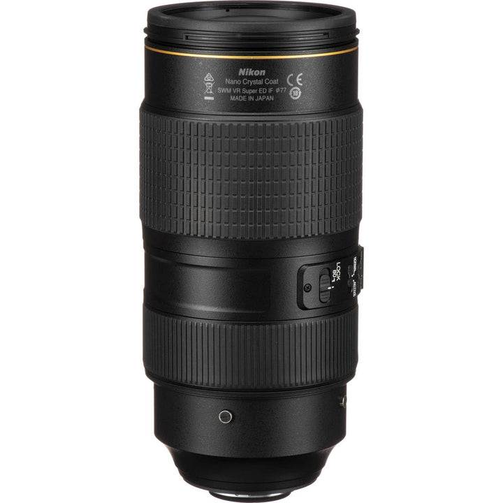 Nikon AF-S NIKKOR 80-400 mm 1:4,5-5,6G ED VR Objektiv (77mm Filtergewinde) 80-400 mm f/4.5-5.6G Einz
