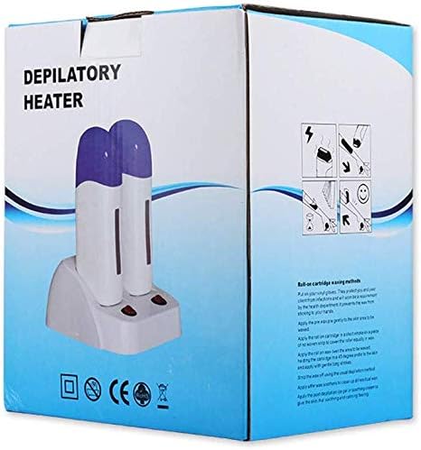 TEMPO DI SALDI 2 Handgriffe Wachswärmer Rollenwärmer für professionelle Wachsstick 40 W