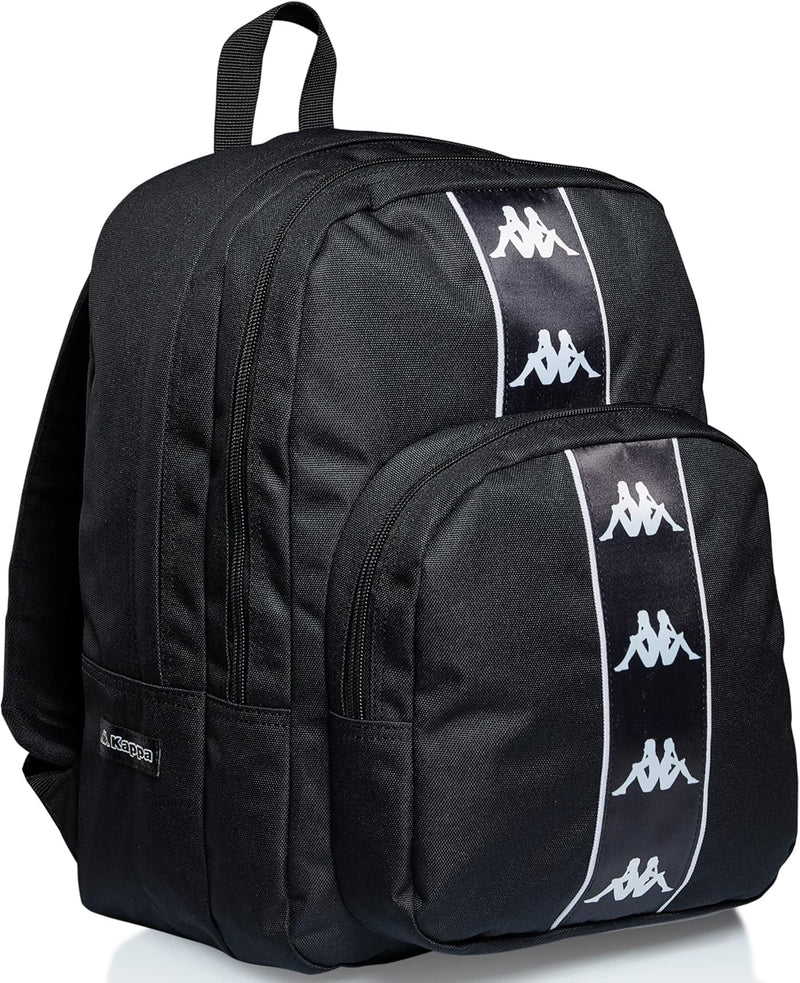 SEVEN Rucksack — KAPPA COLOUR LOGO — Doppelfach, maximale Kapazität — Schule, Reisen & Freizeit