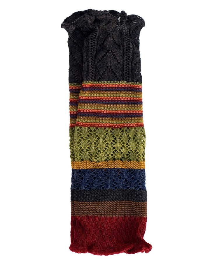 invero, Merino Armstulpen Ruby Mehrfarbig, 100% Wolle Drops, Drops