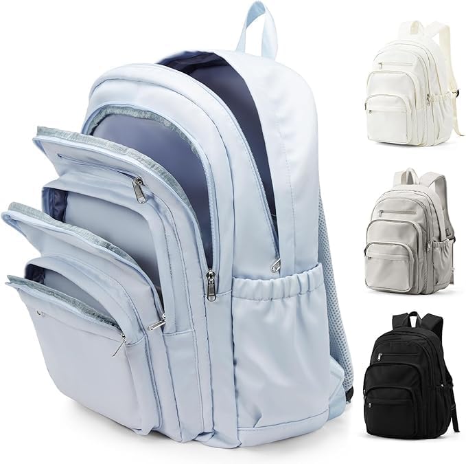 Rucksack Damen Herren, Leichter Schulrucksack Teenager Mädchen Jungen, Wasserabweisend Uni Rucksack