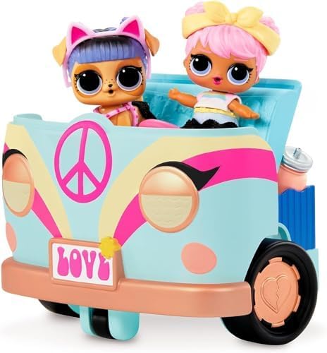L.O.L. Surprise! 5-in-1 Grill &amp; Groove Camper - Spielset mit vielen Überraschungen - Küche, Bühne &amp;