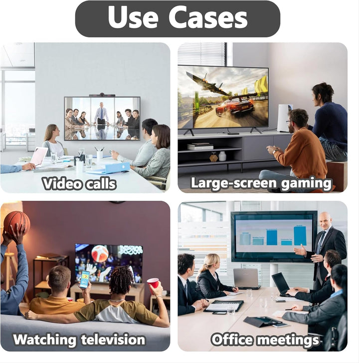 Wireless HDMI Dongle TV, 1080P Wireless Display Adapter HDMI Bluetooth Stick für Chromecast/Miracast