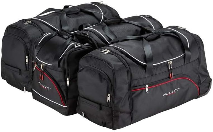KJUST Dedizierte Reisetaschen 4 stk kompatibel mit KIA CEE'D HATCHBACK III 2018+