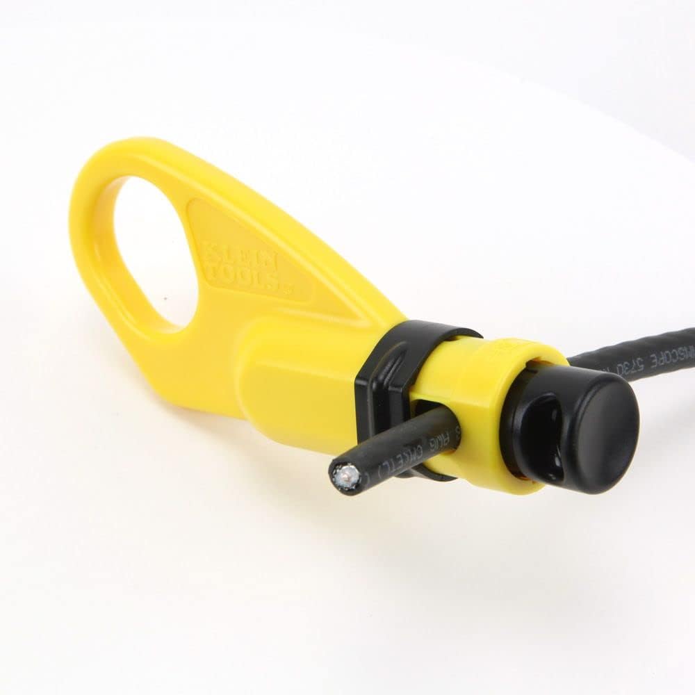 KLEIN TOOLS Abisolierwerkzeug für Koaxialkabel, 2 Stufen, radial Koax-Abisolierer RG59, RG6, RG6-QS,