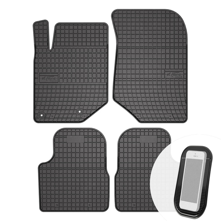 Gummimatten Auto Fussmatten Gummi Automatten Passgenau 4-teilig Set - passend für Peugeot 2008 II ab