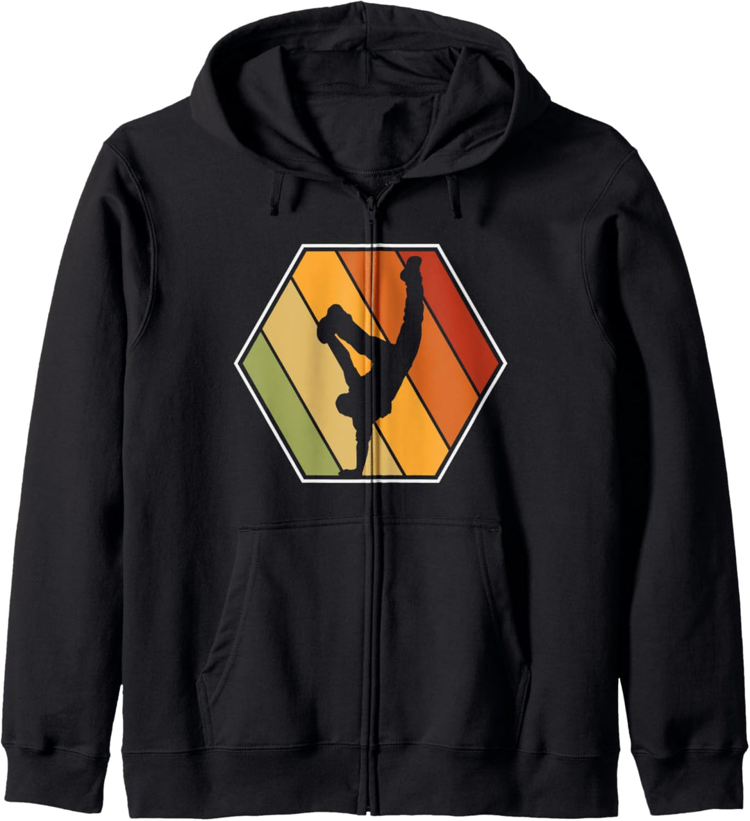 Breakdancer Retro Tanzen Breakdance Kapuzenjacke