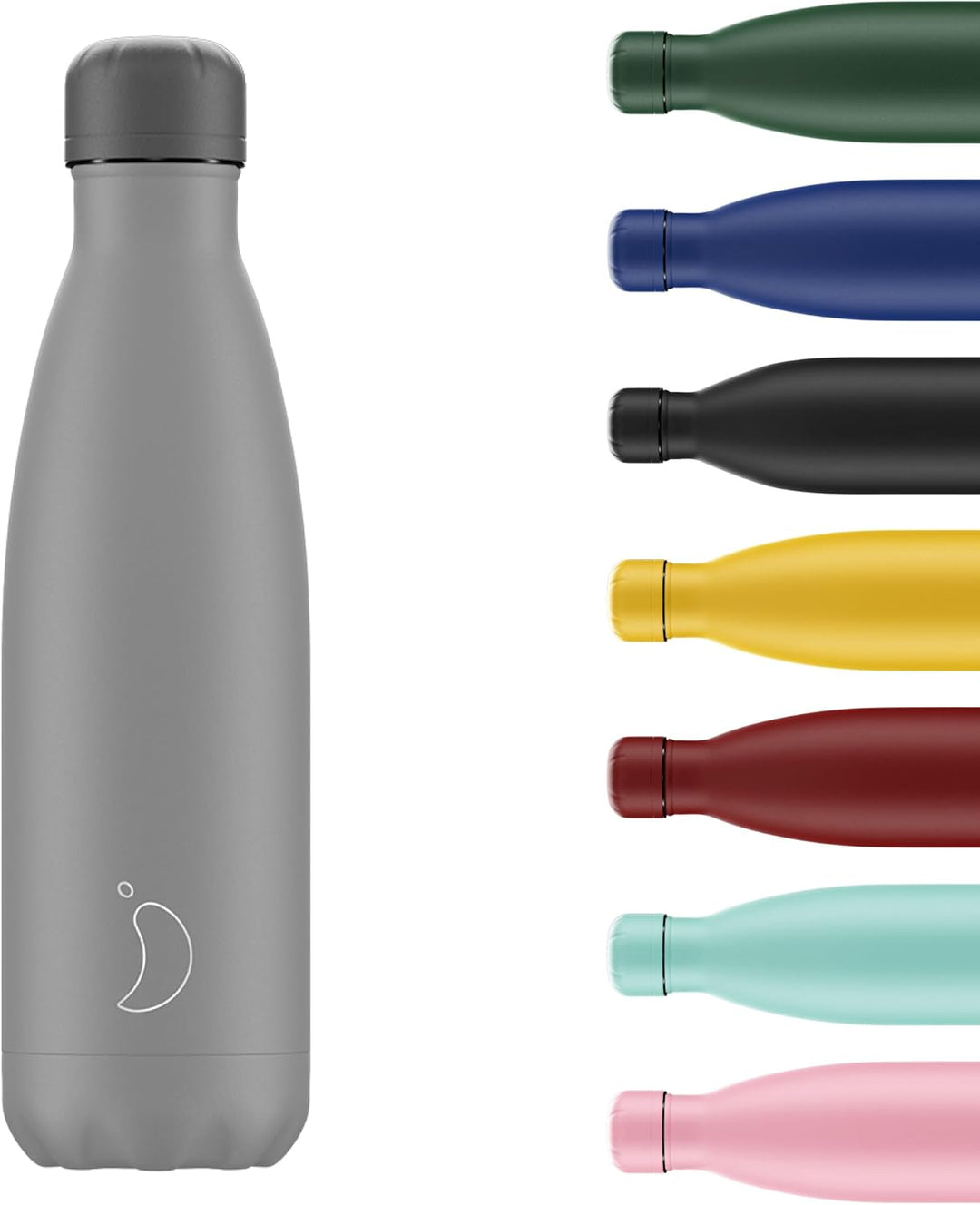 Chilly’s Original Bottle – Edelstahl Trinkflasche – BPA-freie Wasserflasche, Doppelwanding Vakuumiso