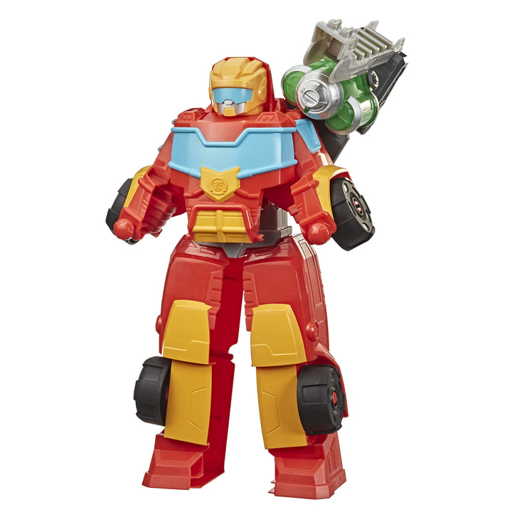 Transformers Rescue Bots Academy Rescue Power Hot Shot verwandelbarer Roboter, Action-Figur mit Lich