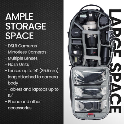 Tamrac T0220 Anvil 17 Rucksack schwarz 17 Liter, 17 Liter
