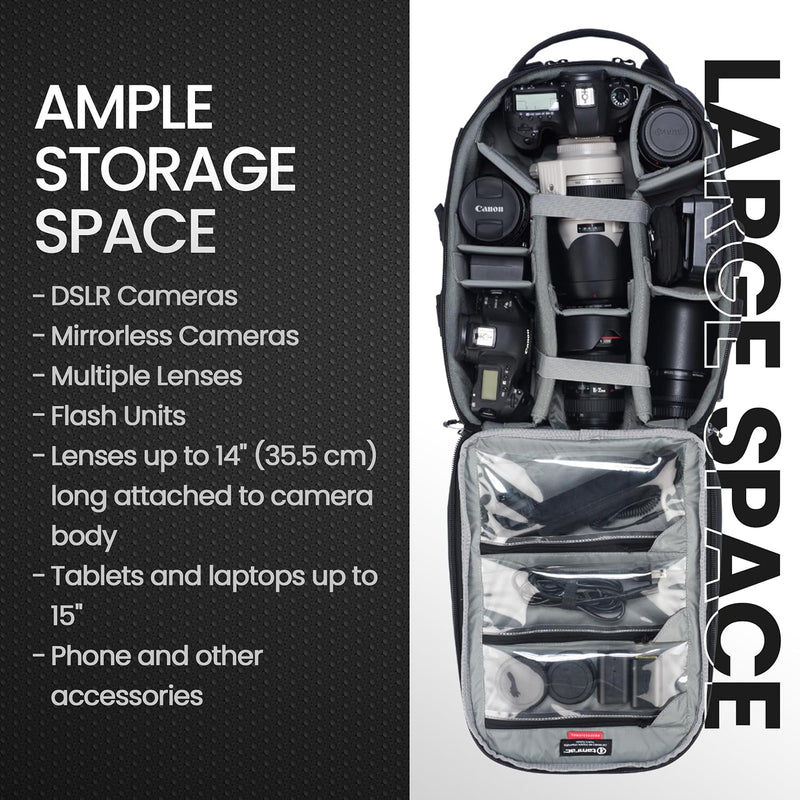 Tamrac T0220 Anvil 17 Rucksack schwarz 17 Liter, 17 Liter