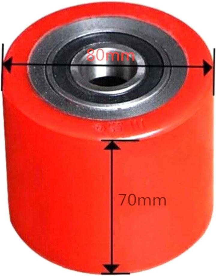 Möbeltransport Set, 2500 kg Transportfahrwerk Maschinent Panzerrollen Fahrwerk Rollen Roller Stück M