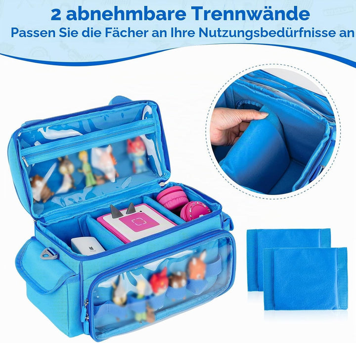 Tasche für Toniebox Starter Set, Tragetasche für Toniebox Audio Player, Transporttasche für Tonies H