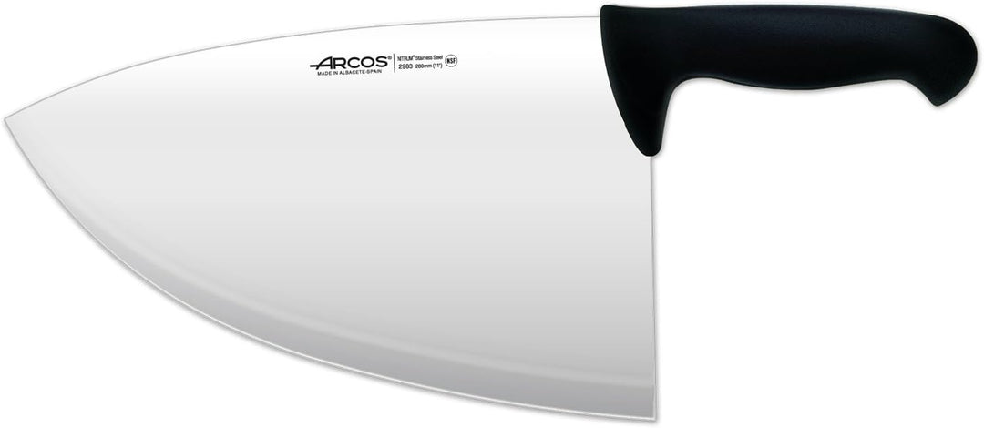 Arcos Serie 2900 - Hackmesser Metzgermesser - Klinge Nitrum Edelstahl 280 mm - HandGriff Polypropyle