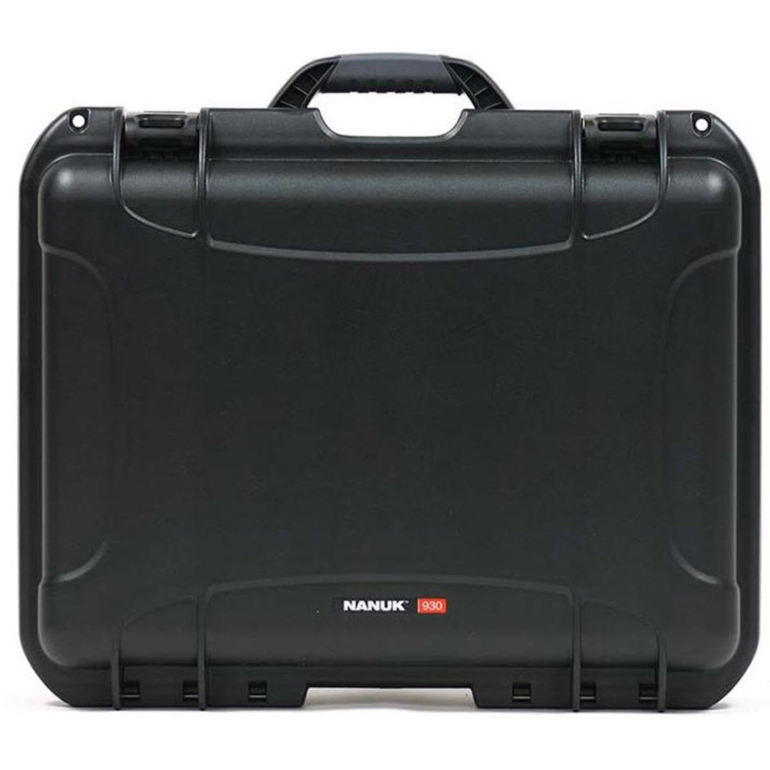 Nanuk Large Series 930 Leichter, wasserdichter Koffer aus NK-7-Harz mit Raster-Schaumeinsatz, Schwar