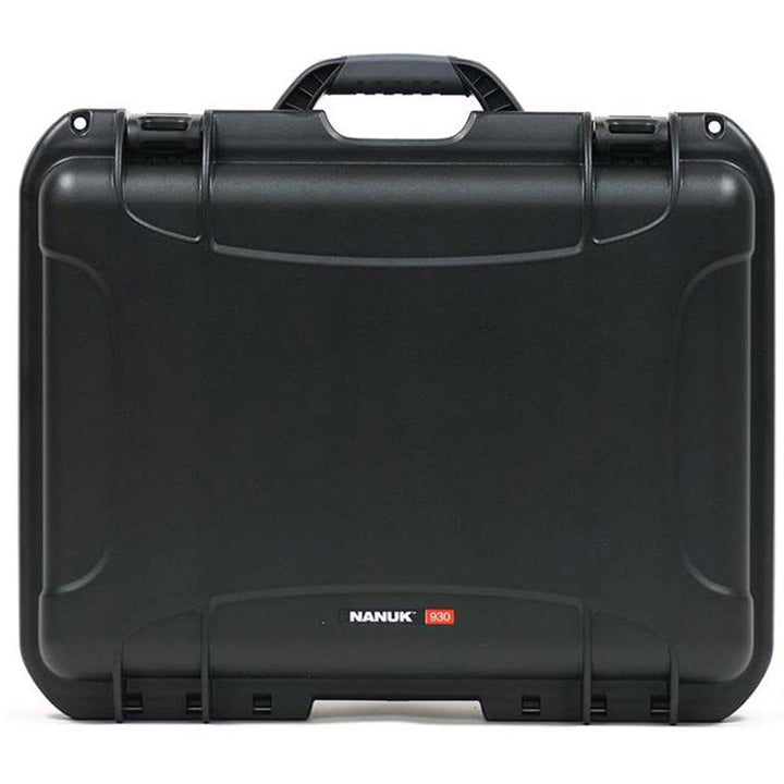 Nanuk Large Series 930 Leichter, wasserdichter Koffer aus NK-7-Harz mit Raster-Schaumeinsatz, Schwar