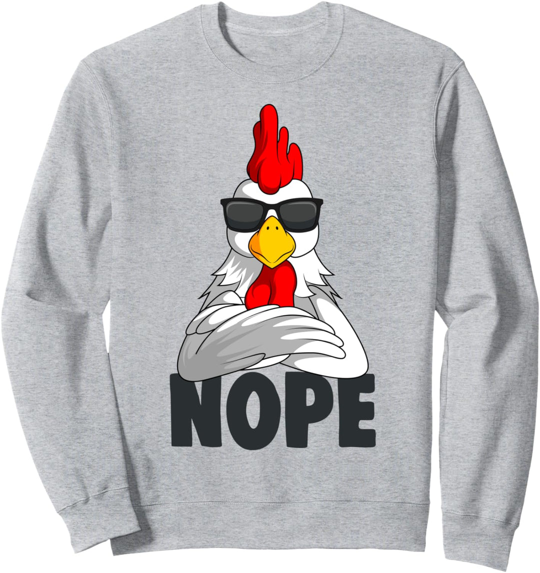 Hühner Landwirt Huhn Kinder Jungen Mädchen Damen Sweatshirt