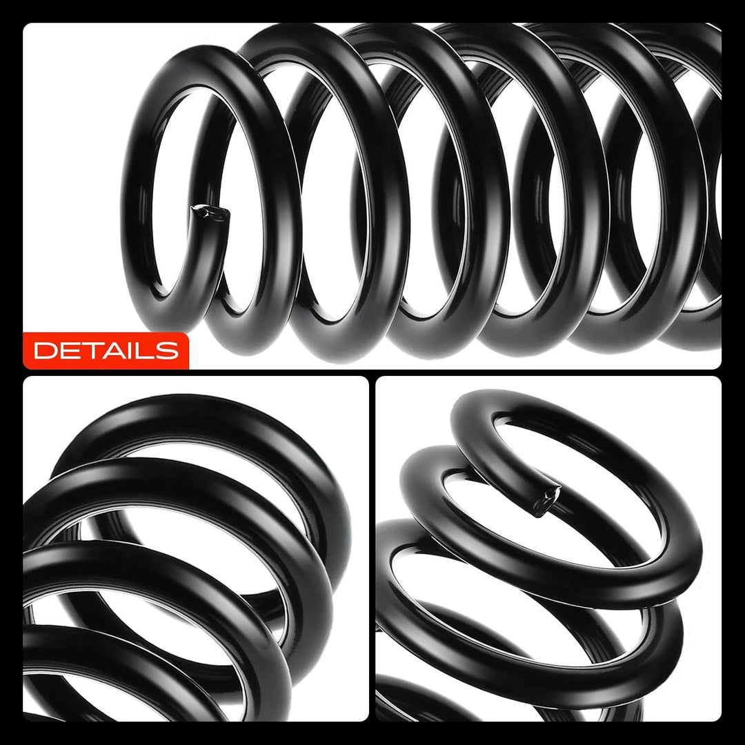 Frankberg 2x Federn Fahrwerksfeder Hinterachse Kompatibel mit 1er Cabriolet E88 2008-2013 3er E90 20