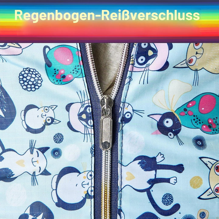 Arxus Grosse Faltbare Reisetasche Tragen Sie die Reisetasche am Wochenende über dem Gepäck mit Schul