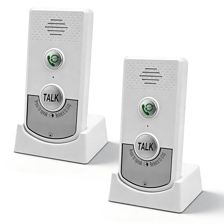 Gegensprechanlage mit Funkklingel, Gegensprechanlage Funk mit Akku, Smart Funk Sprechanlage mit 38 K